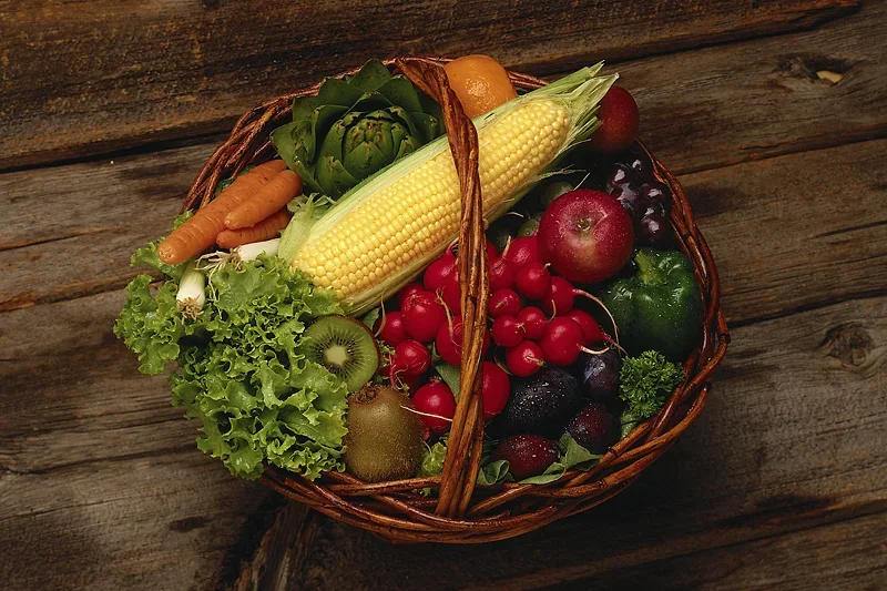 Gastroparesis Treatment Diet Modification Basket of Healthy Food