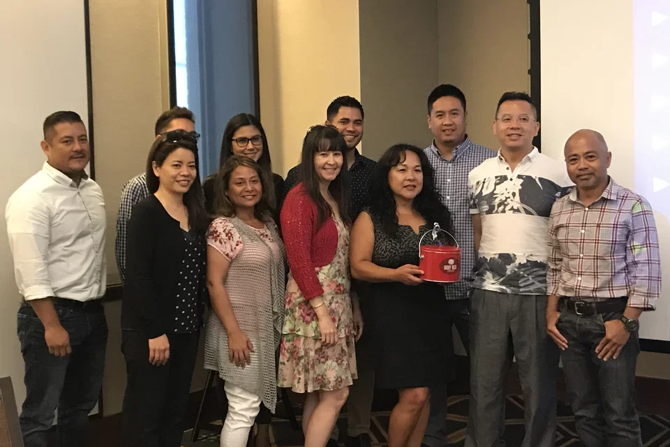 Diddy Riese cookies for the division that got a 100% ERS certification.