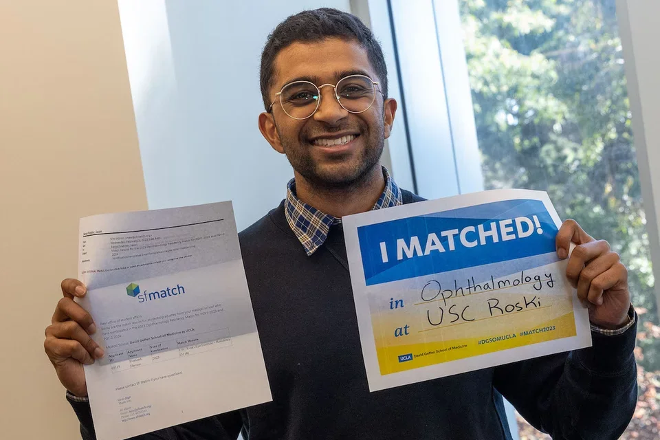 Haroon Rasheed during Match Day