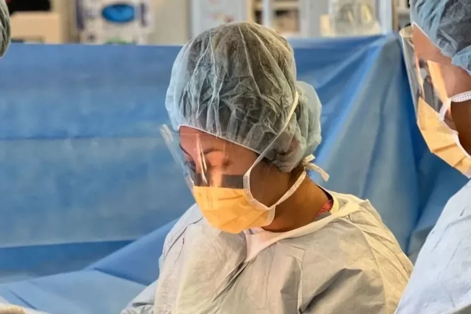 Rocio Garcia Quinteros during rotations