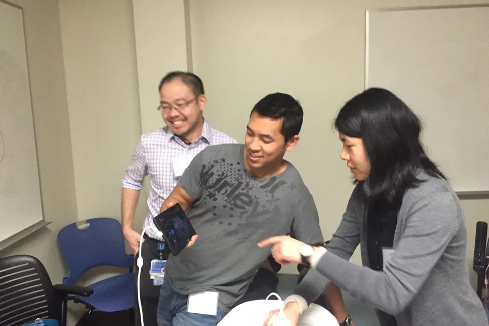 Members of DGSOM's Ultrasound Interest Group