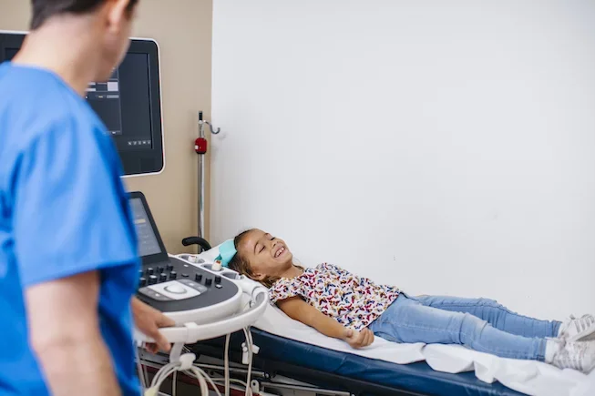 Pediatric Surgery at UCLA Doctor and Young Patient