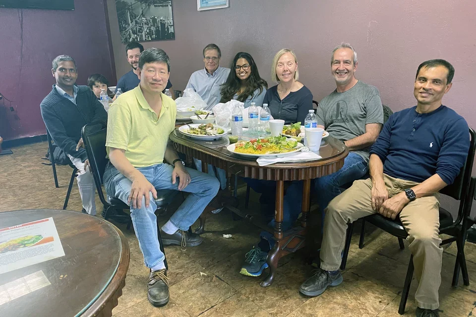 UCLA Medical School Yang Lab Dinner Photo June 2023