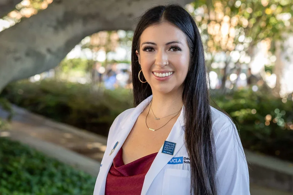 Andrea Guevara-Castro. (Photo by Reed Hutchinson/UCLA Health)