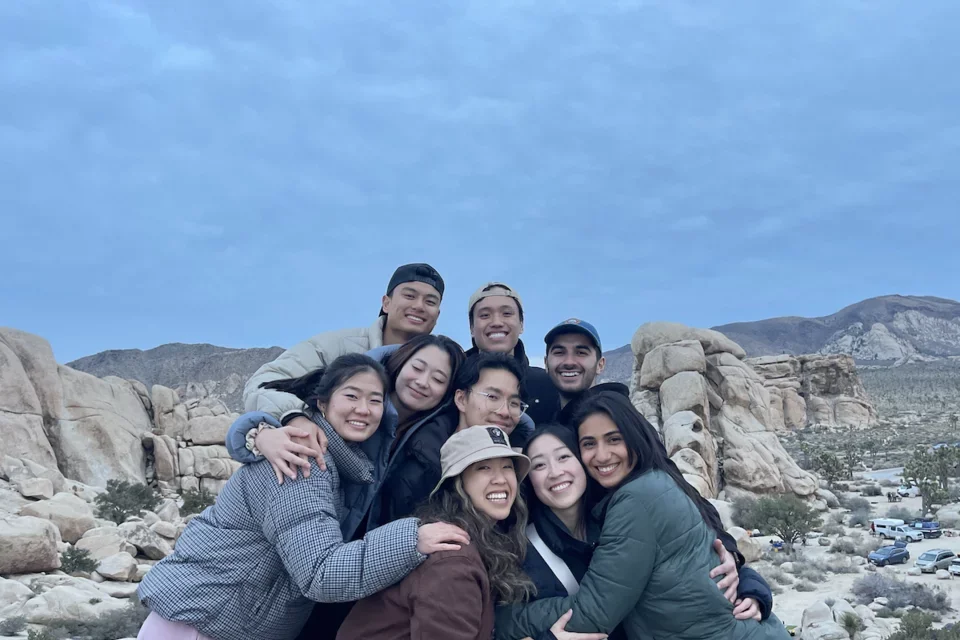 Medical student Clara Đỗ Trần Nguyễn, pictured with med school classmates, shares her story of becoming a doctor