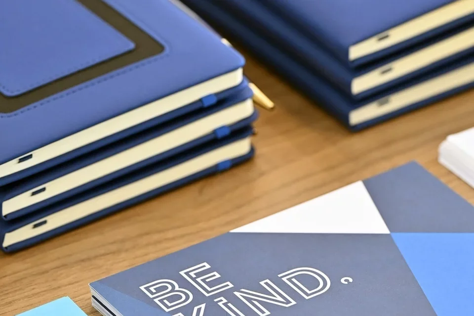 Journals and recognition cards