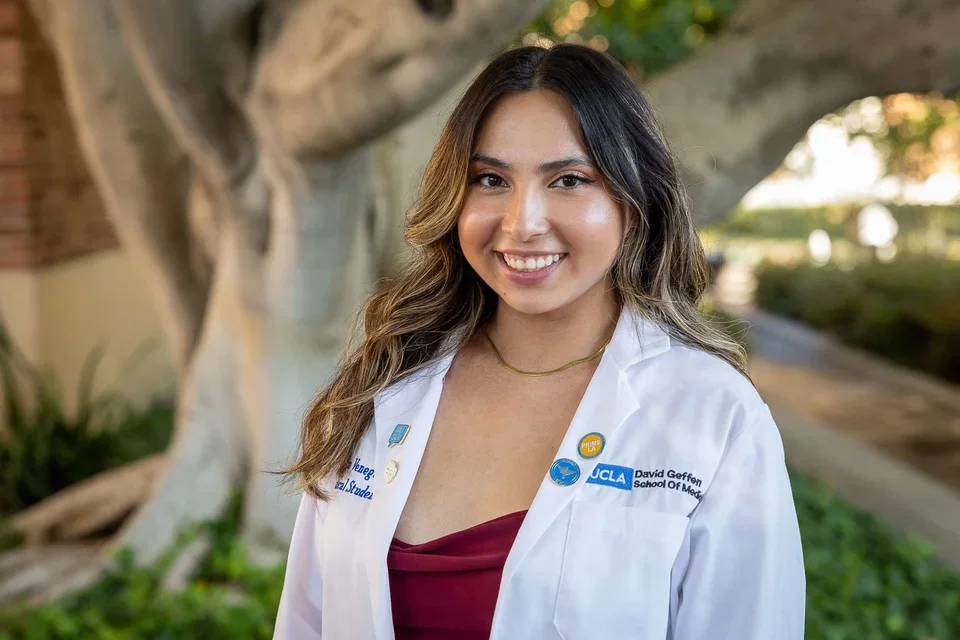 Erika Venegas (Photo by Reed Hutchinson/UCLA Health)