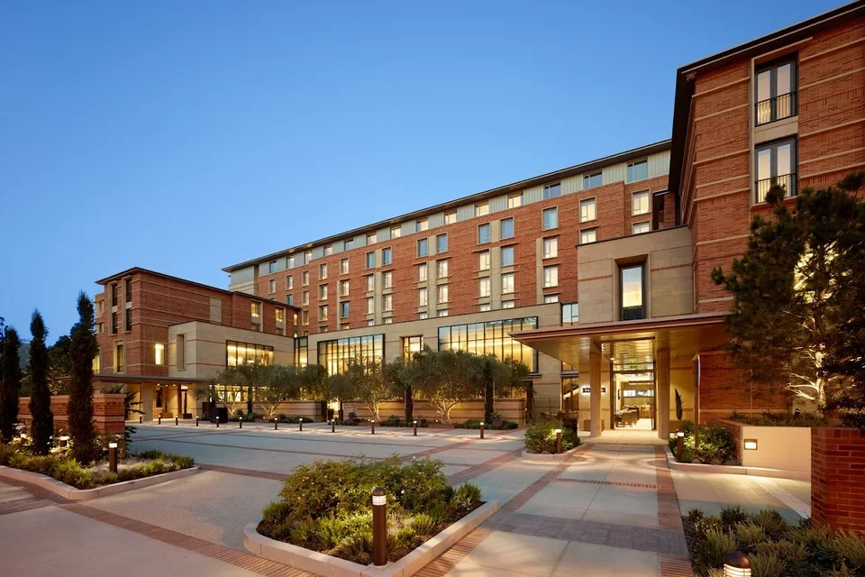 Front of Luskin Conference Center