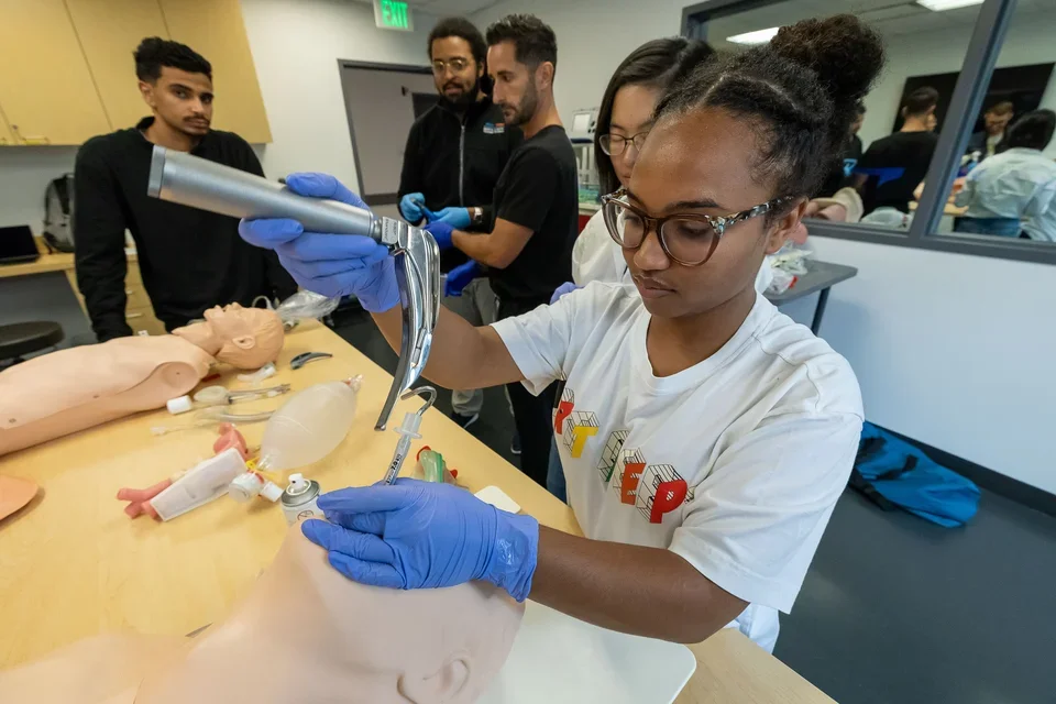 Saida Wiltz at Sim Center