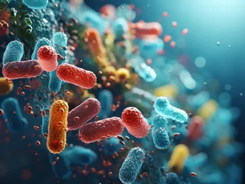 Colorful microbiome