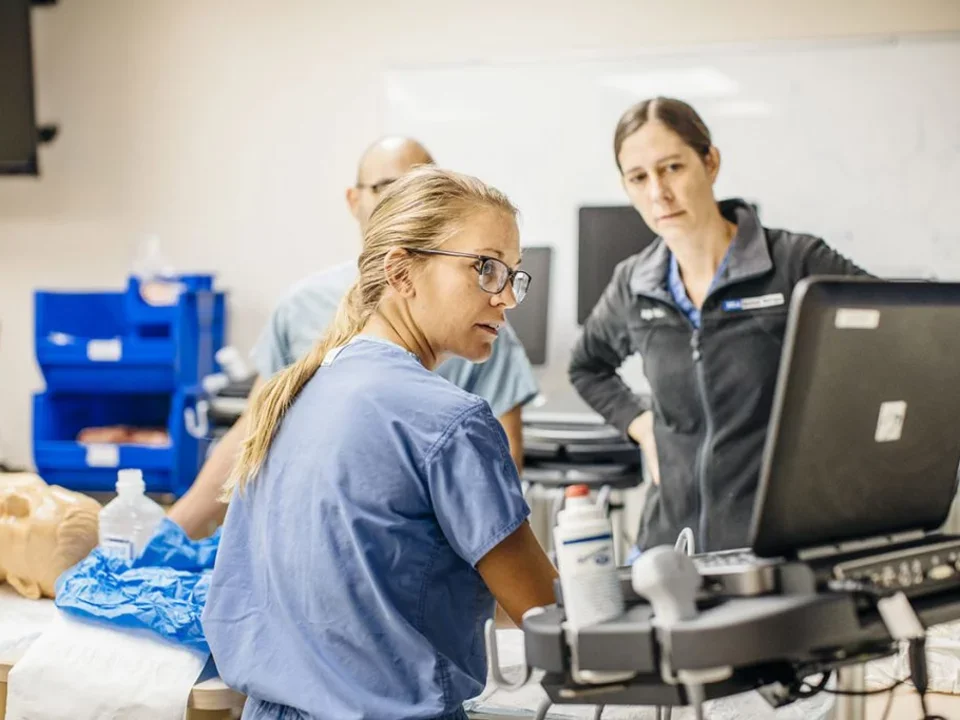 DGSOM residents during a training exercise