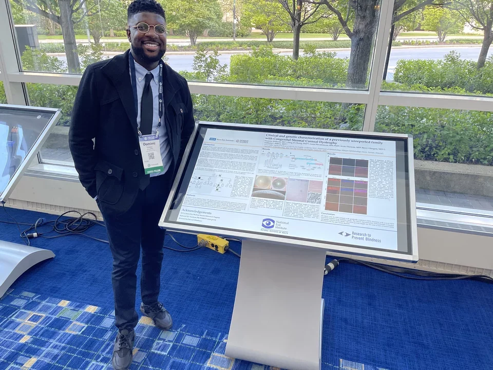 Dominic Williams 2022-2023 Travel Conference Stipend Recipient