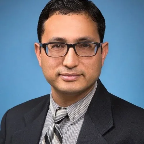 physician in suit