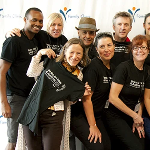 Venice Family Clinic volunteers