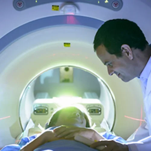 Image depicting neuroimaging, one method of diagnosing Autism Spectrum Disorder (ASD) 