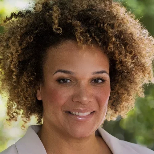 A headshot of UCLA GME Assistant Director Marie Hugley