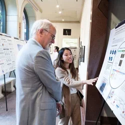 Jessica Hong, MD, a STAR trainee and internal medicine resident, with Stephen Cannon, MD, PhD