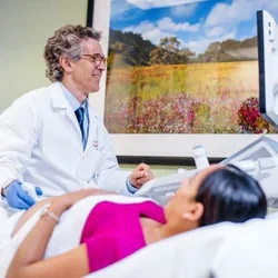 What's It Like to Be an OB GYN Physician Pregnant Woman Receiving Ultrasound