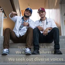 Alexis Aleman and Irvin Garcia