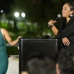 Dr. Lovelee Brown, left, and Dr. Christina Harris