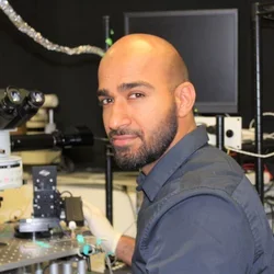 Mohit Gangwani, postdoctoral scholar,  in the Khakh Lab