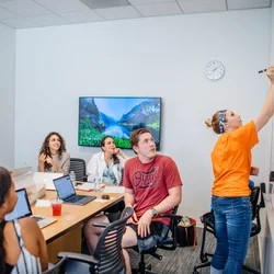Students in classroom