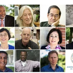 Top row (from left): Walter Allen, Blaire Van Valkenburgh, Haruzo Hida and Brad Shaffer. Middle row: Min Zhou, Peter Narins, Patricia Gandara and John Agnew. Bottom row: George Varghese, Wilfrid Gangbo and Leonid Kruglyak.
