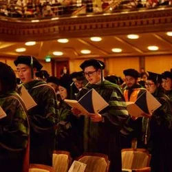 The DGSOM class of 2026 during their graduation ceremony