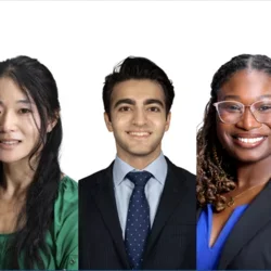 From left to right: Jennifer Lee, Yashaar Hafizka, and Daem Celestin