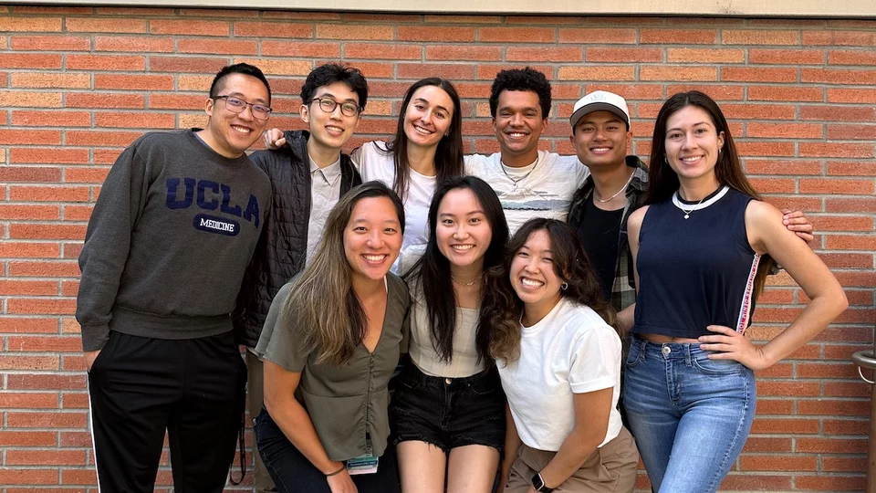 Ayesha Ng, pictured with her fellow MPH students, shares her story of becoming a doctor