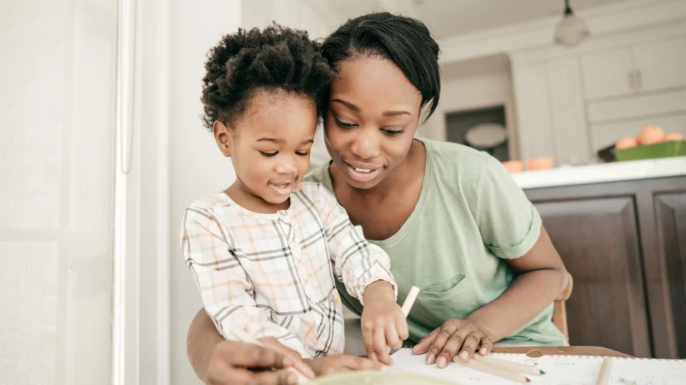 Tourette Syndrome Treatment Mother With Child at Table