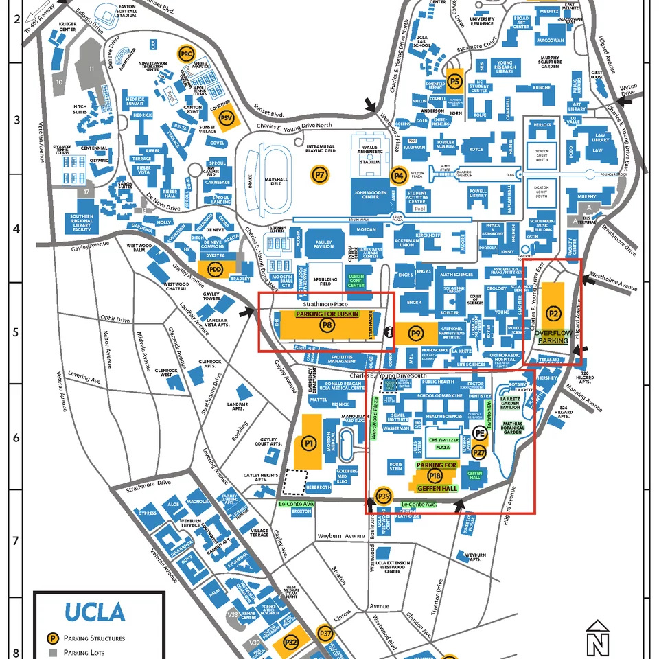 DGSOM Admit Weekend 2025 Campus Map 
