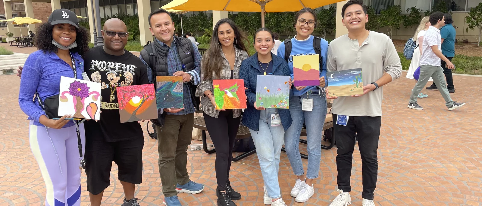Well-being Committee Paint Night 