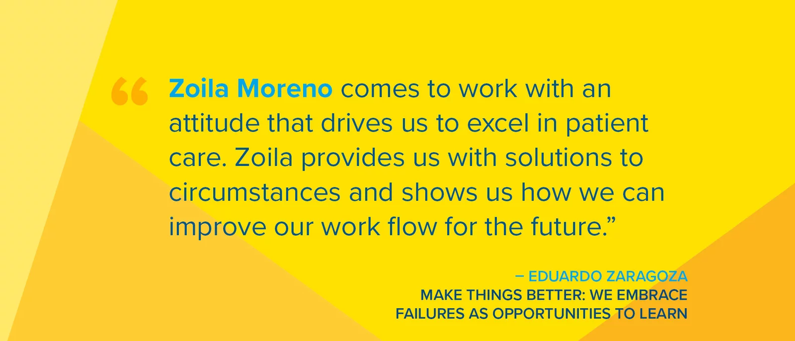 CNS Moreno Recognition Quote
