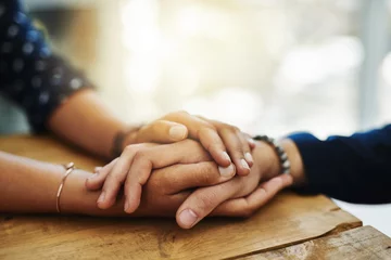hands of support