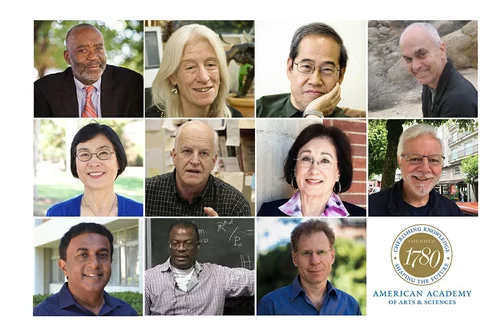 Top row (from left): Walter Allen, Blaire Van Valkenburgh, Haruzo Hida and Brad Shaffer. Middle row: Min Zhou, Peter Narins, Patricia Gandara and John Agnew. Bottom row: George Varghese, Wilfrid Gangbo and Leonid Kruglyak.