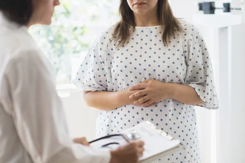 What Is a Gastroenterologist? Gastroenterologist and a patient