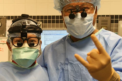 What's It Like to Perform Your First Surgery? Surgical Resident and Surgeon Post for Camera