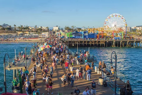 Santa Monica Pier - Image by Bettina Nørgaard/Pixabay