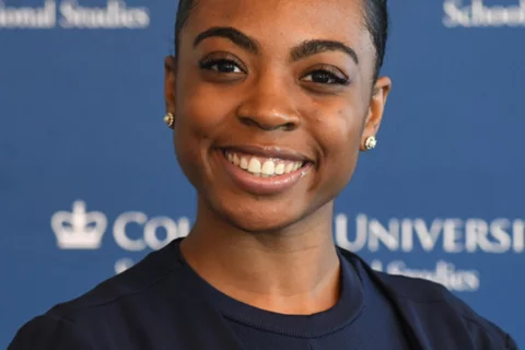 Medical student Shami-Iyabo Mitchell, pictured here, shares her story of becoming a doctor.