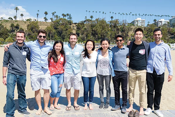 1983-medical-school-physician-scientist-students-at-the-beach