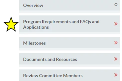 ACGME Specialty-Specific Program Requirements