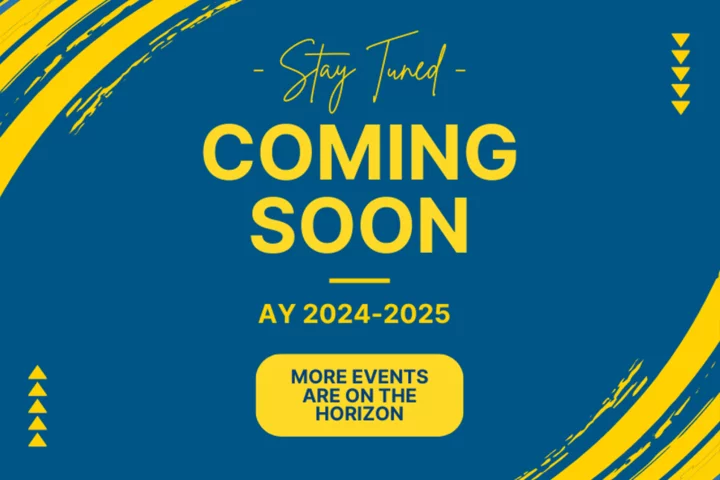 GME PCLC Stay Tuned More Events are On the Horizon (AY 24-25)