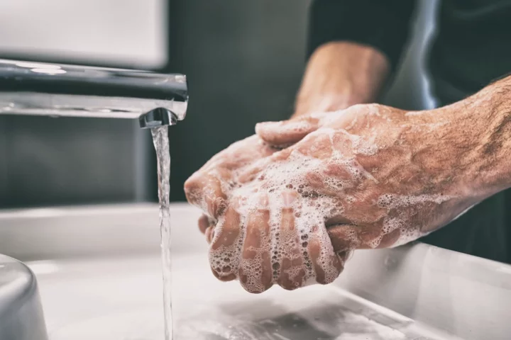 Causes of Hepatitis Picture of Handwashing and Good Hygience Practice