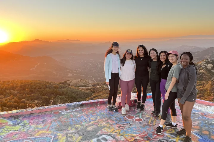 UCLA medical student Kirandeep Kaur, pictured with her classmates, talks about matching into residency.