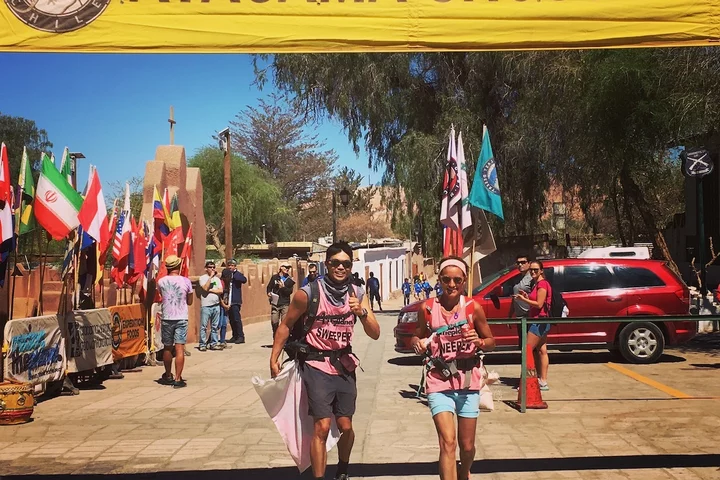 Physiatrist Dr. Allen Chen, pictured here during an international marathon