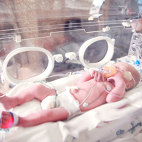 What's It Like to Be a Neonatologist? Baby in NICU Incubator