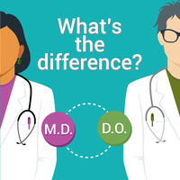 DO versus MD - What's the Difference? Illustration