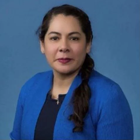 A photograph headshot of UCLA DGSOM employee Claudia Rodriguez.