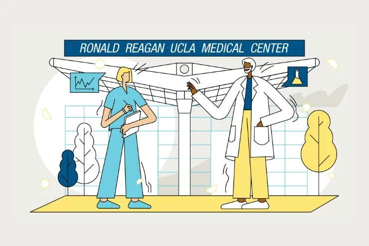 Ronald Regan UCLA Medical Center graphic